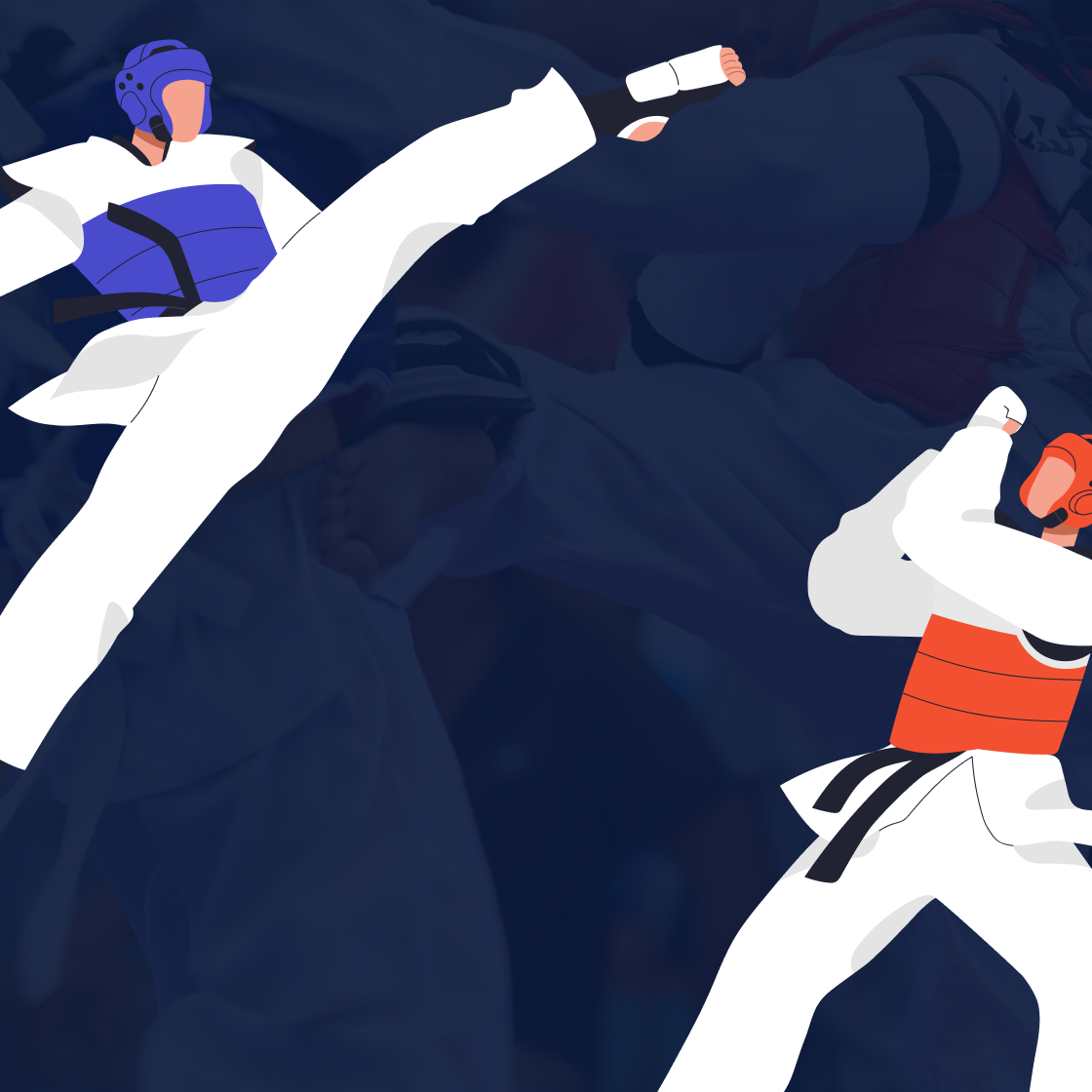 Black Belt Center Leaflet Design